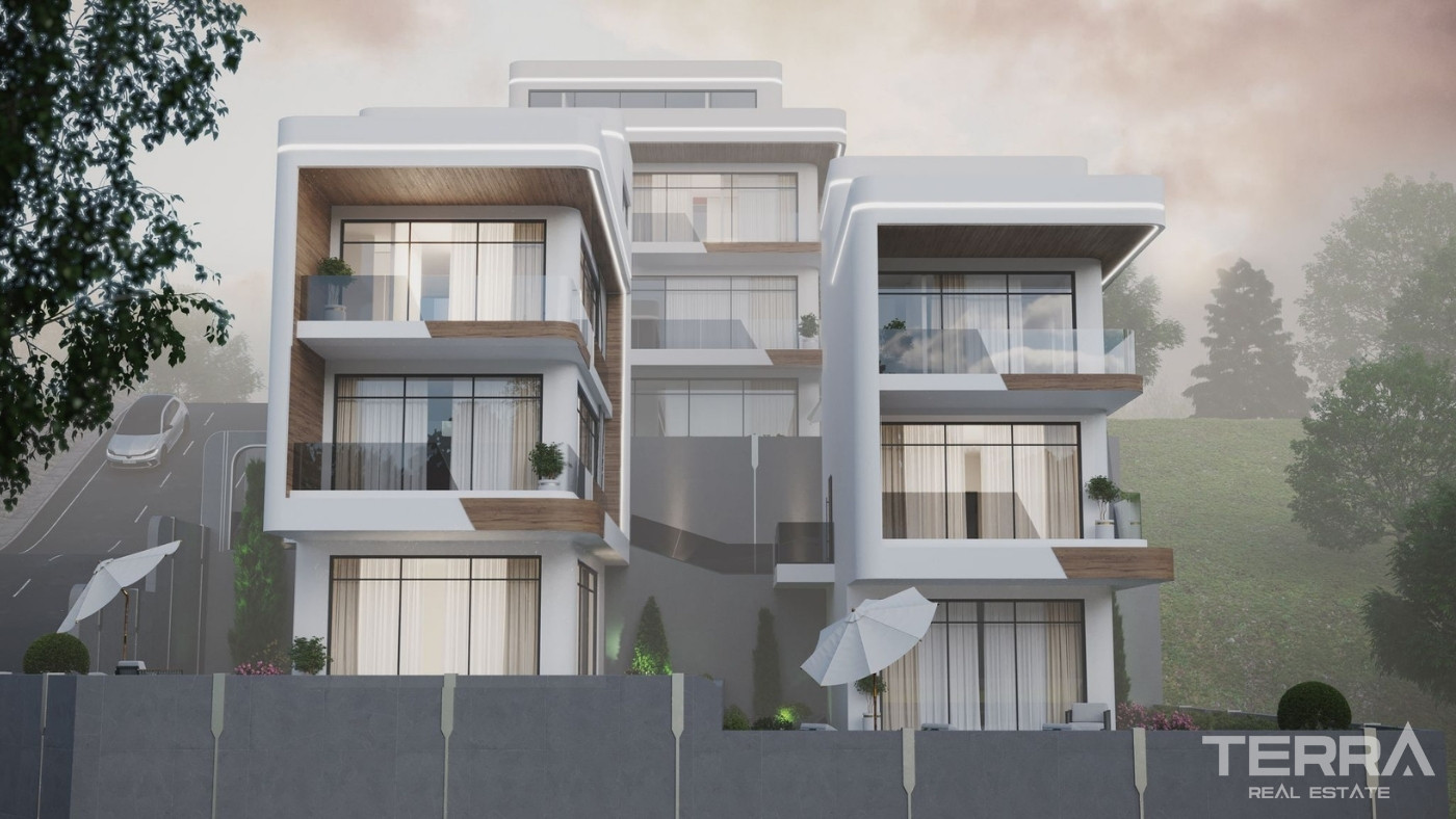 Modern Hillside Villas with Private Pools in a Quiet Part of Alanya - 102524