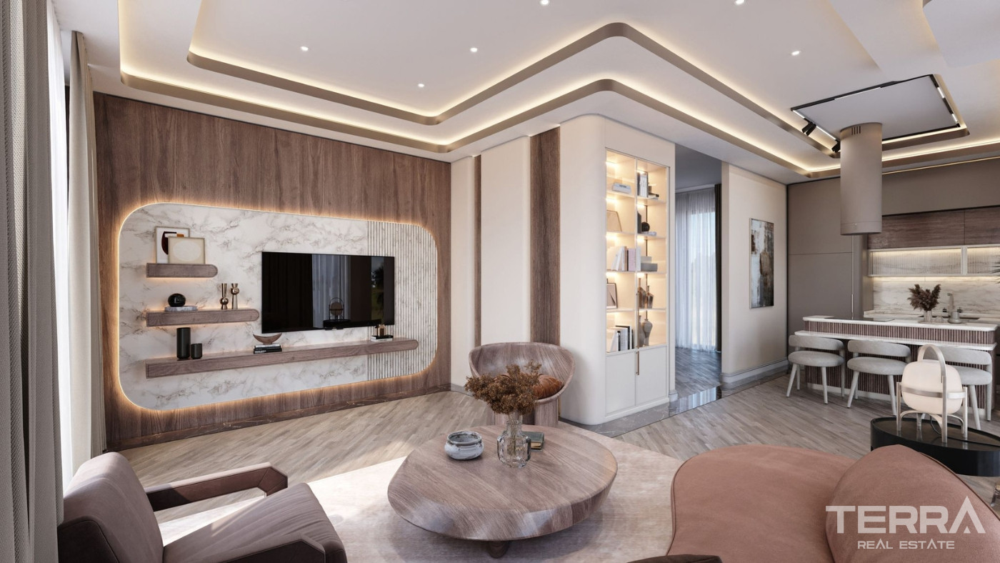 Modern Hillside Villas with Private Pools in a Quiet Part of Alanya - 102528