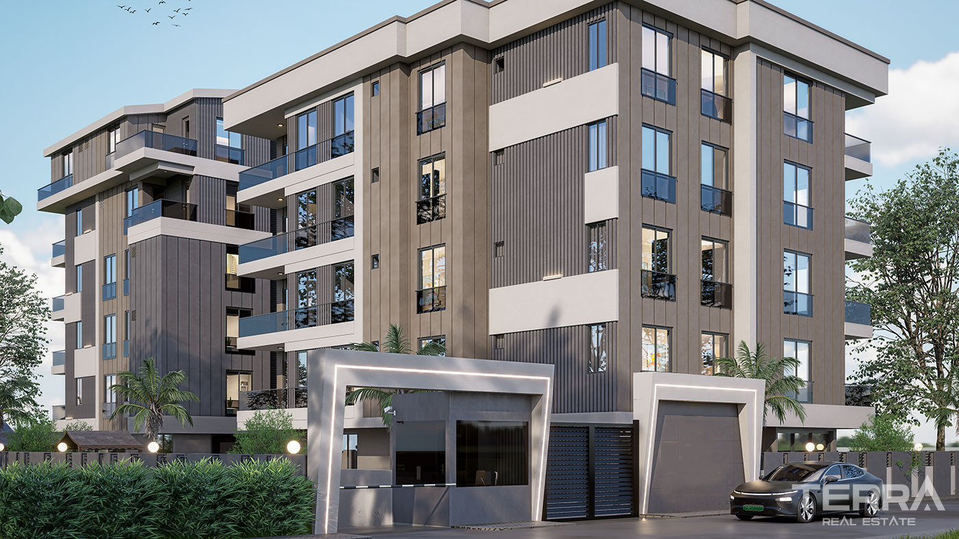 Elegant Apartments Near the Sea in Antalya's Prestigious Location - 102387