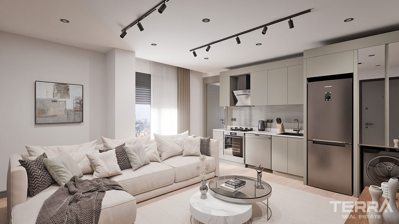 Convenient and Modern Lifestyle From Central Antalya Apartments - 102514