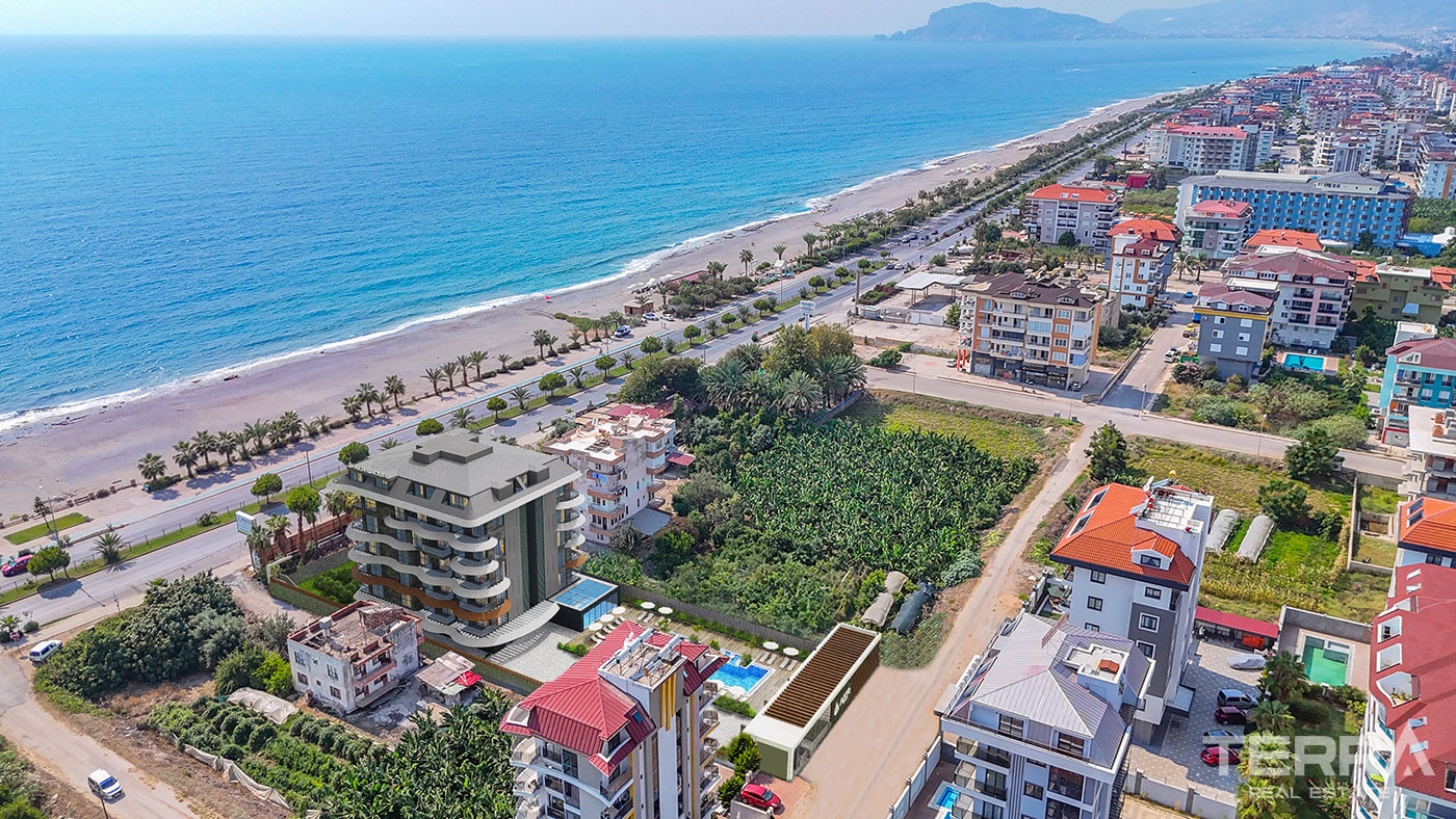 Stylish Beachfront Apartments in Peaceful Location of Kestel, Alanya - 102539