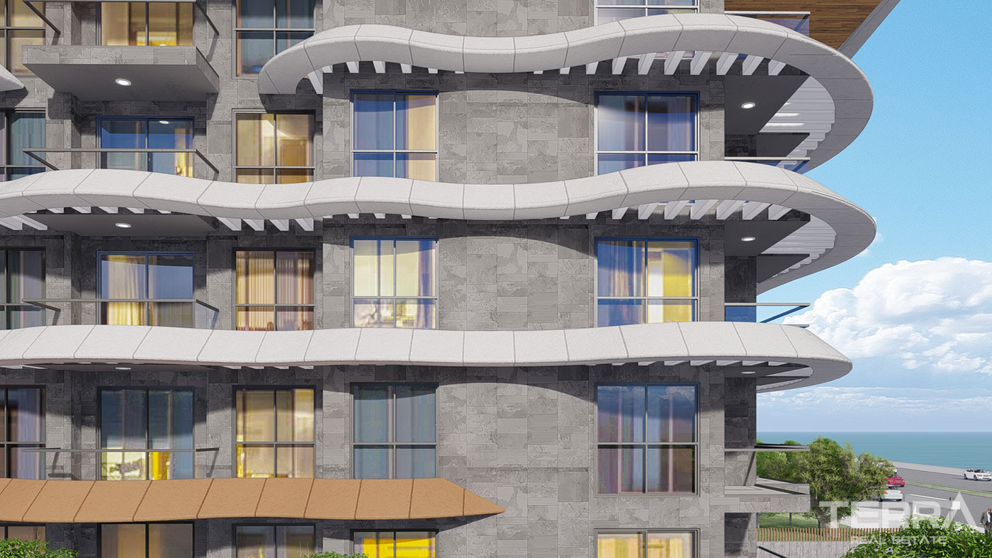 Stylish Beachfront Apartments in Peaceful Location of Kestel, Alanya - 102547