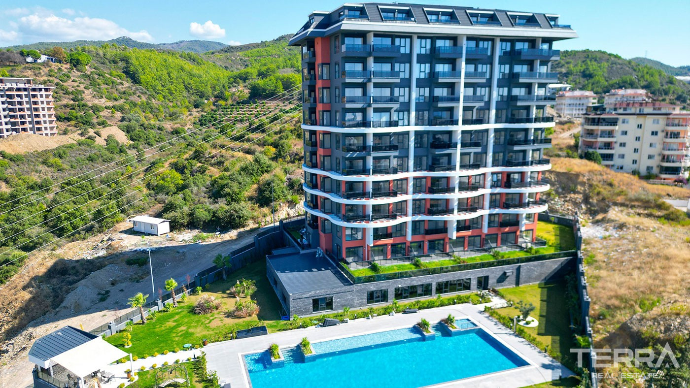 Modernly Designed Apartments of Multiple Layouts in Demirtaş, Alanya
