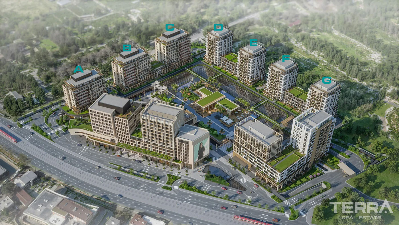 Квартиры в престижном проекте Luviya, в востребованном районе Анталии - 102677