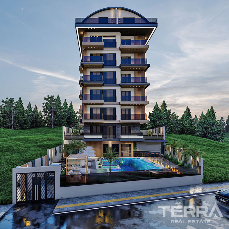 Move-in Ready Apartments in Alanya Just Steps From The Kargıcak Beach - 102711