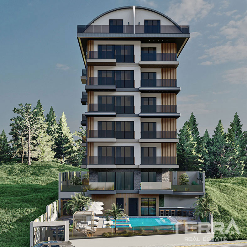 Move-in Ready Apartments in Alanya Just Steps From The Kargıcak Beach - 102716