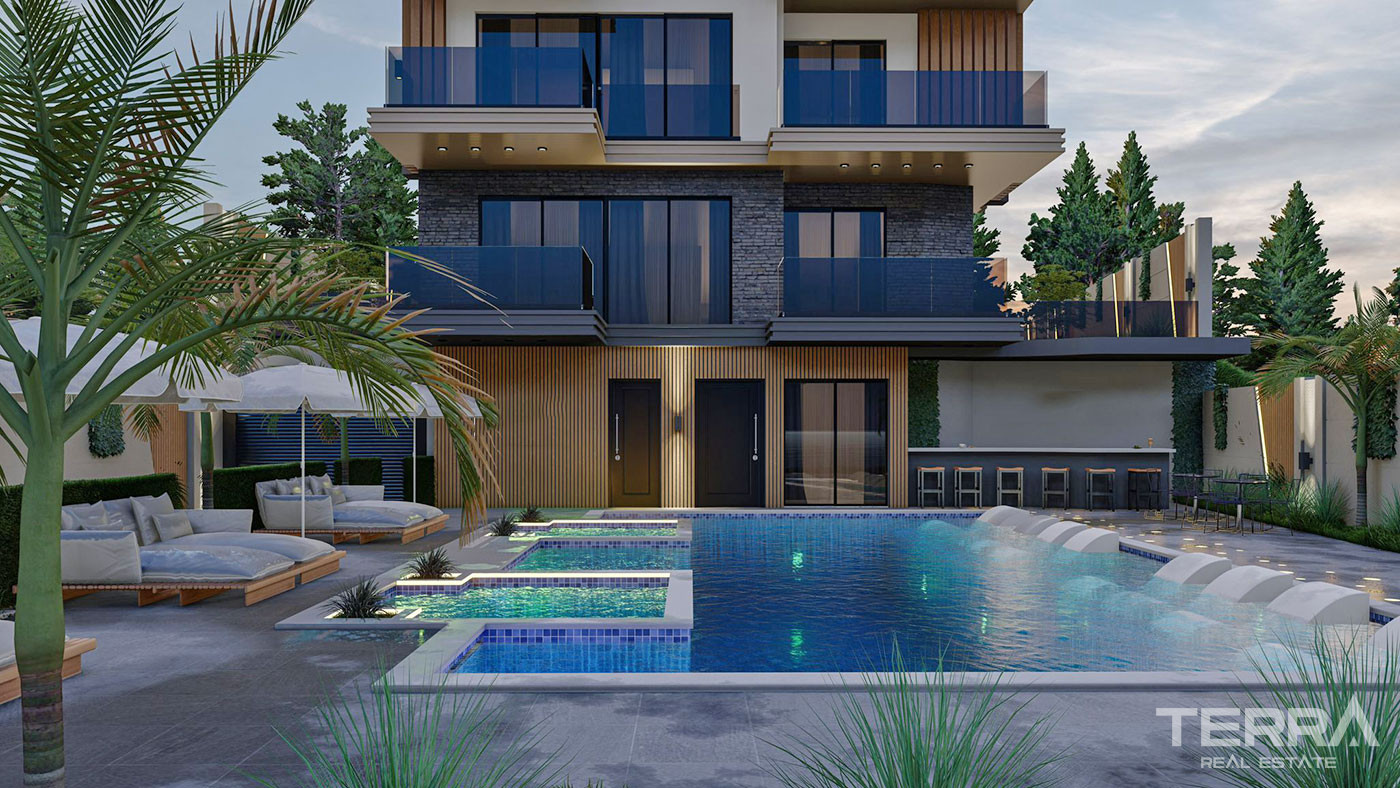 Move-in Ready Apartments in Alanya Just Steps From The Kargıcak Beach - 102717