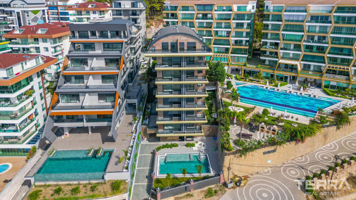 Move-in Ready Apartments in Alanya Just Steps From The Kargıcak Beach - 102718