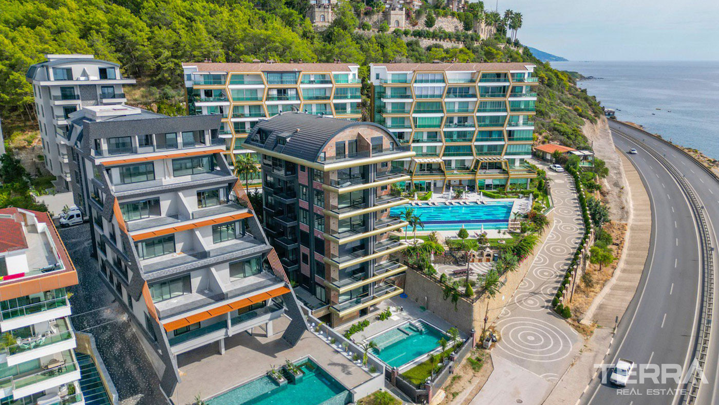 Move-in Ready Apartments in Alanya Just Steps From The Kargıcak Beach