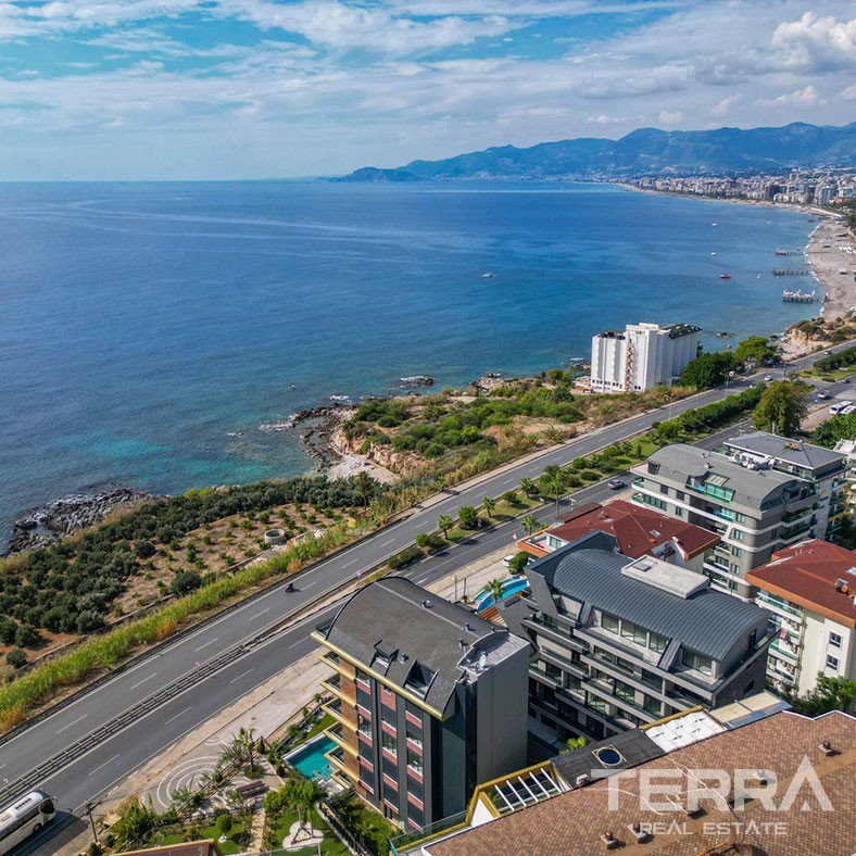 Move-in Ready Apartments in Alanya Just Steps From The Kargıcak Beach - 102720