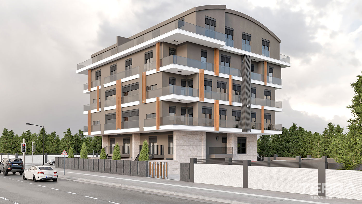 Apartments Near Daily Amenities and University in Konyaaltı, Antalya - 102735