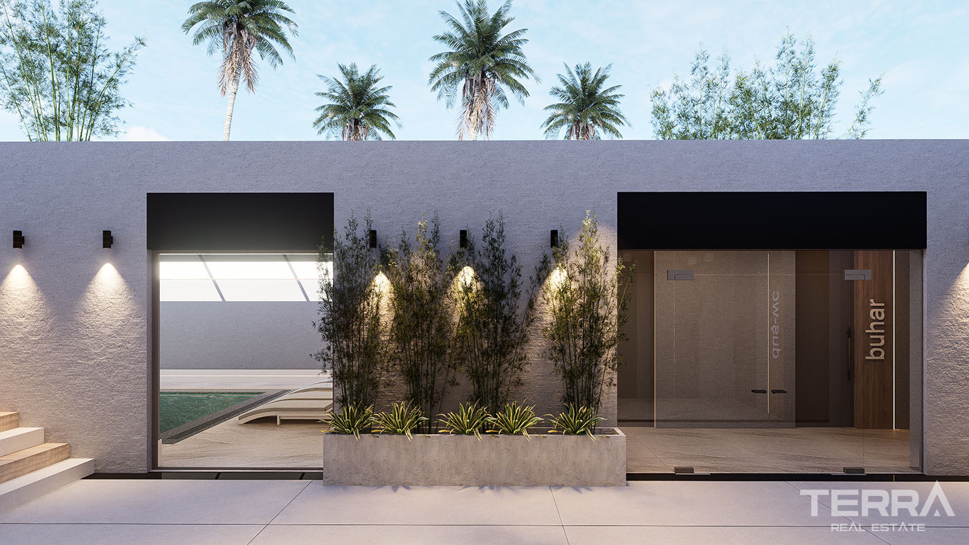 Elegant Apartments in a Luxury Complex with Swim-Up Pool in Altıntaş - 102814