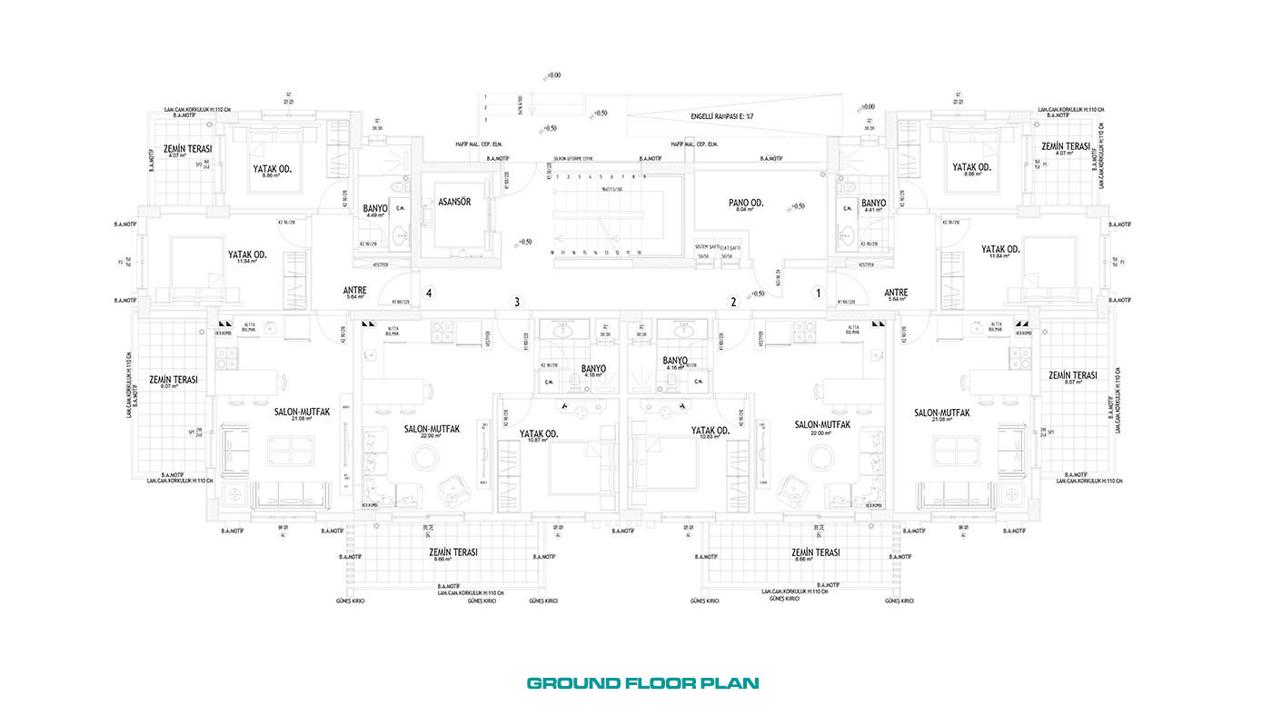 New Apartments in a Fast-Developing Area of Altıntaş, Antalya - 102841