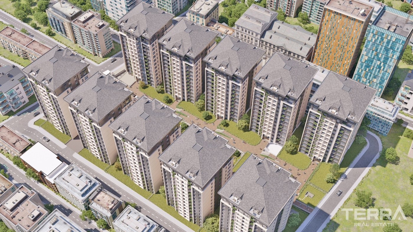 Flats within a 10 Block Residential Project in Bağcılar, İstanbul - 102849