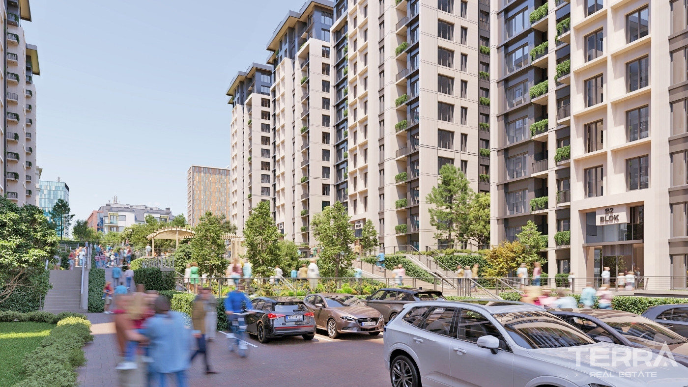Flats within a 10 Block Residential Project in Bağcılar, İstanbul - 102851