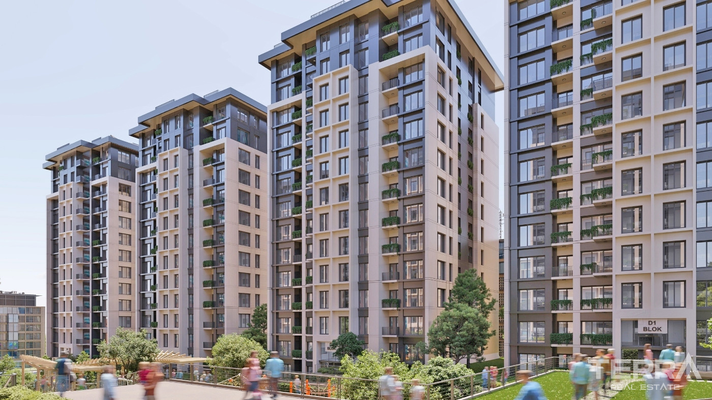 Flats within a 10 Block Residential Project in Bağcılar, İstanbul - 102853
