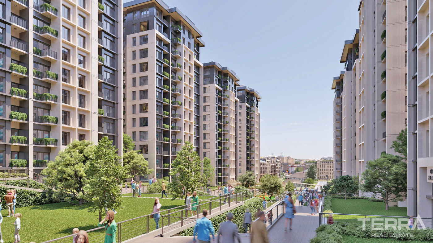 Flats within a 10 Block Residential Project in Bağcılar, İstanbul - 102854