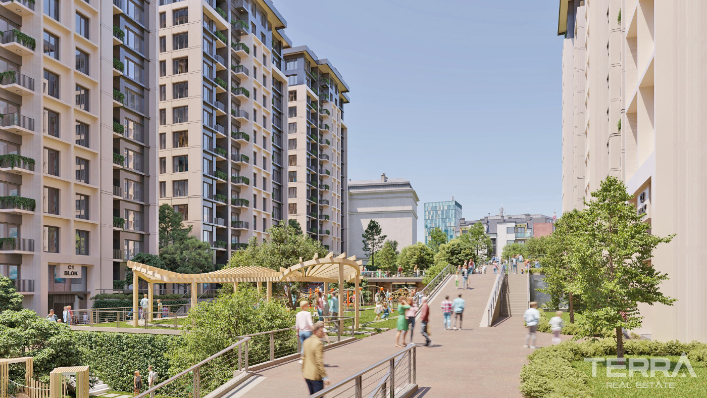 Flats within a 10 Block Residential Project in Bağcılar, İstanbul - 102855