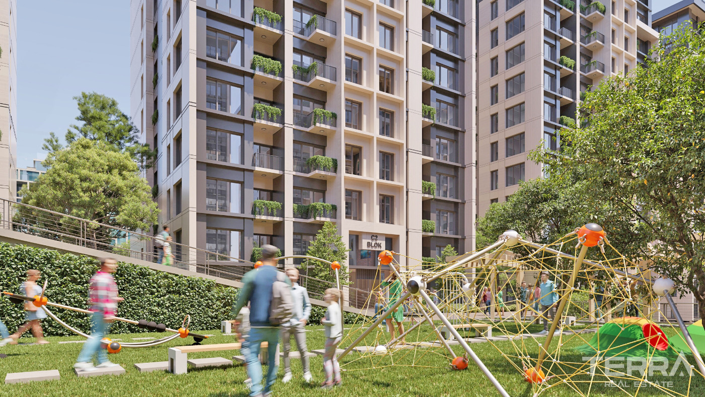 Flats within a 10 Block Residential Project in Bağcılar, İstanbul - 102856