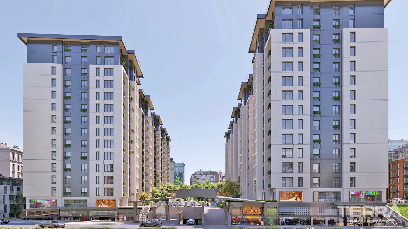 Flats within a 10 Block Residential Project in Bağcılar, İstanbul - 102861