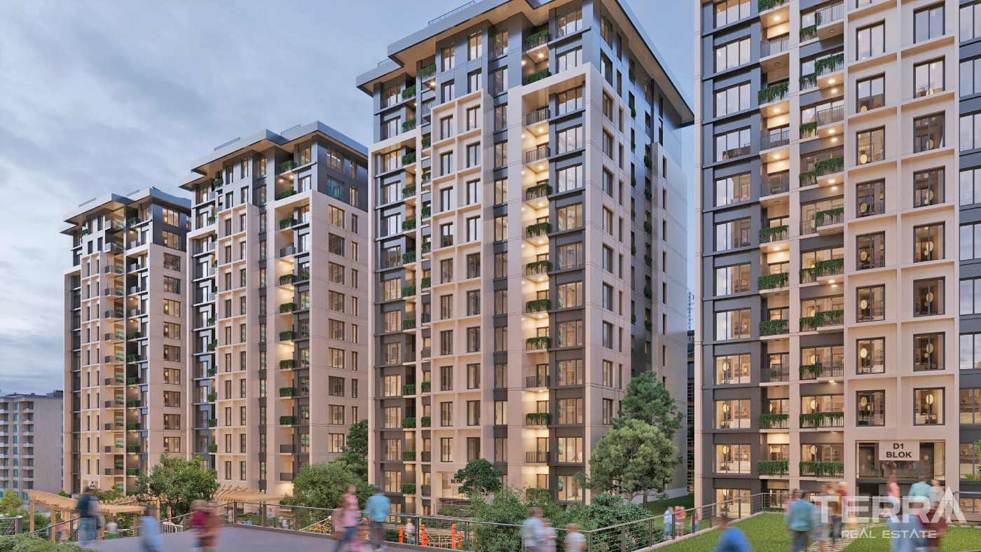 Flats within a 10 Block Residential Project in Bağcılar, İstanbul - 102864