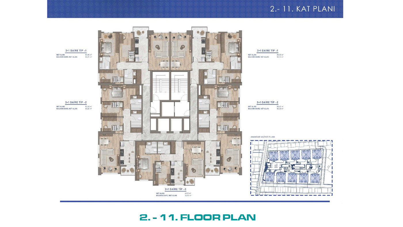 Flats within a 10 Block Residential Project in Bağcılar, İstanbul - 102887