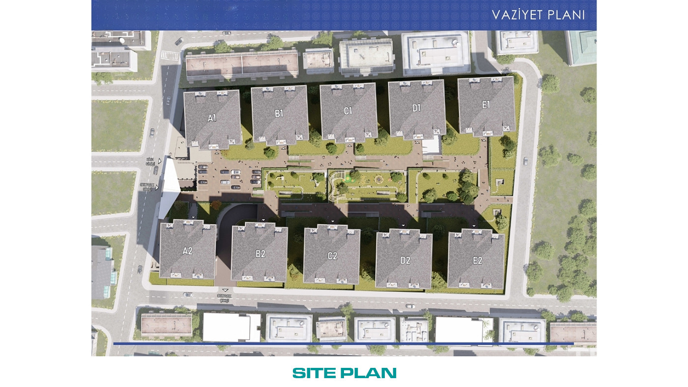 Flats within a 10 Block Residential Project in Bağcılar, İstanbul - 102890