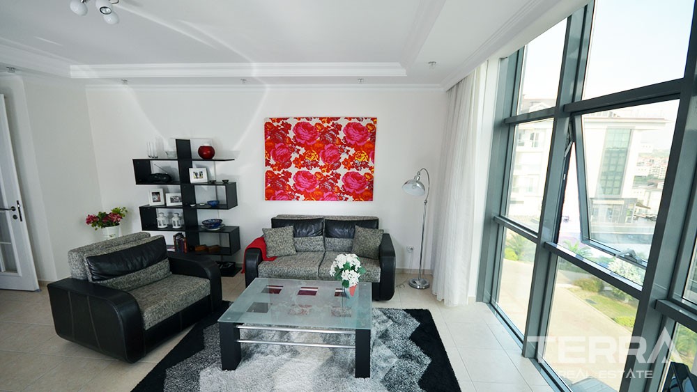 Two bedroom furnished apartment in Olive City, Alanya - 4821