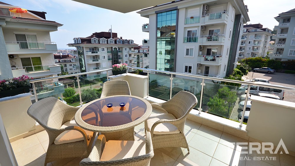 Two bedroom furnished apartment in Olive City, Alanya - 4833