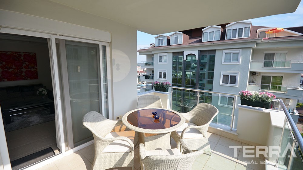 Two bedroom furnished apartment in Olive City, Alanya - 4837