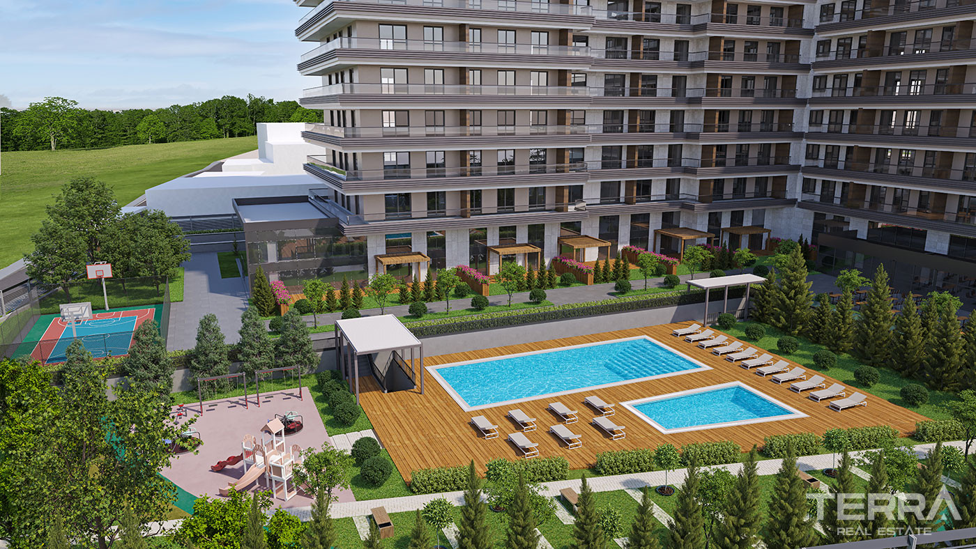 Lakeview Flats in a Family-Oriented Complex in Büyükçekmece, İstanbul - 102944
