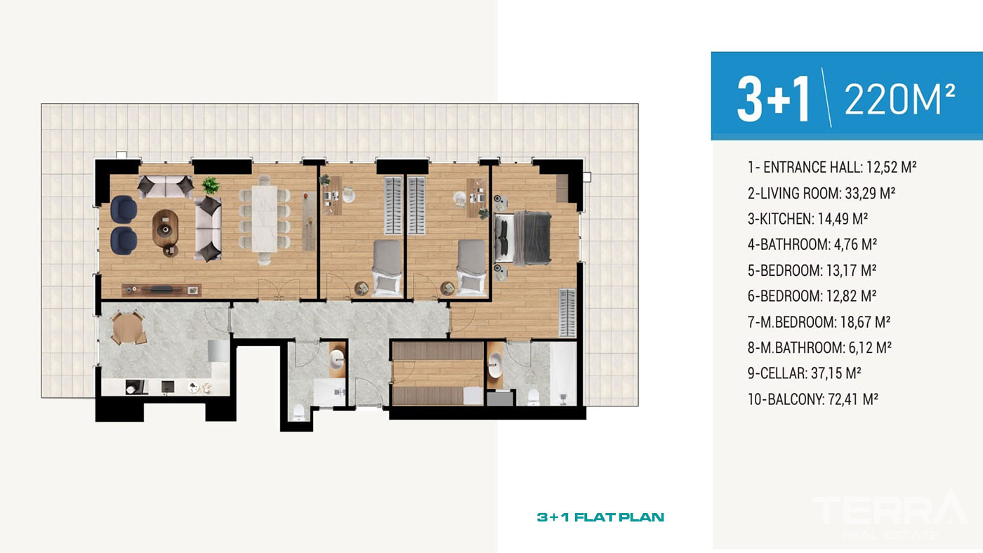 Lakeview Flats in a Family-Oriented Complex in Büyükçekmece, İstanbul - 102954