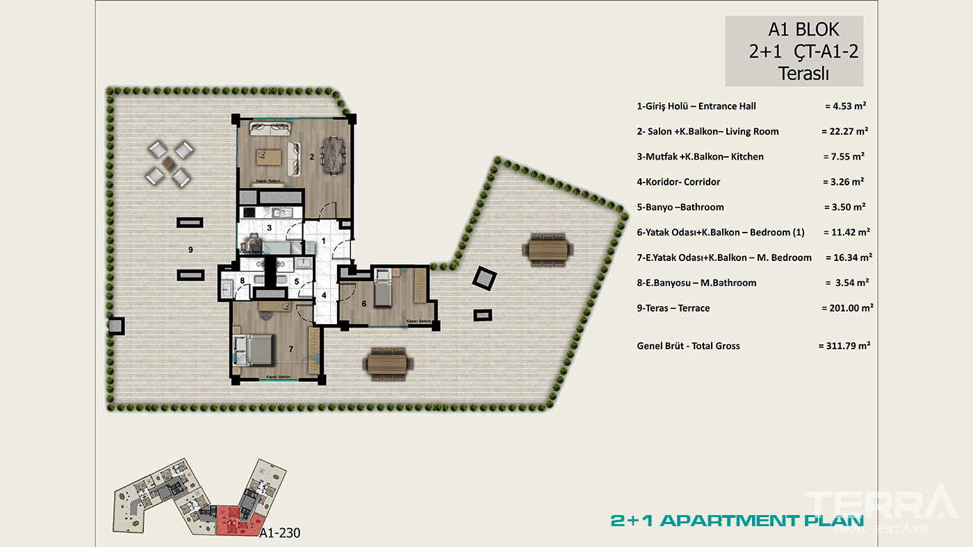 İstanbul Apartments for Sale Close to Universities and Shopping Malls - 102976