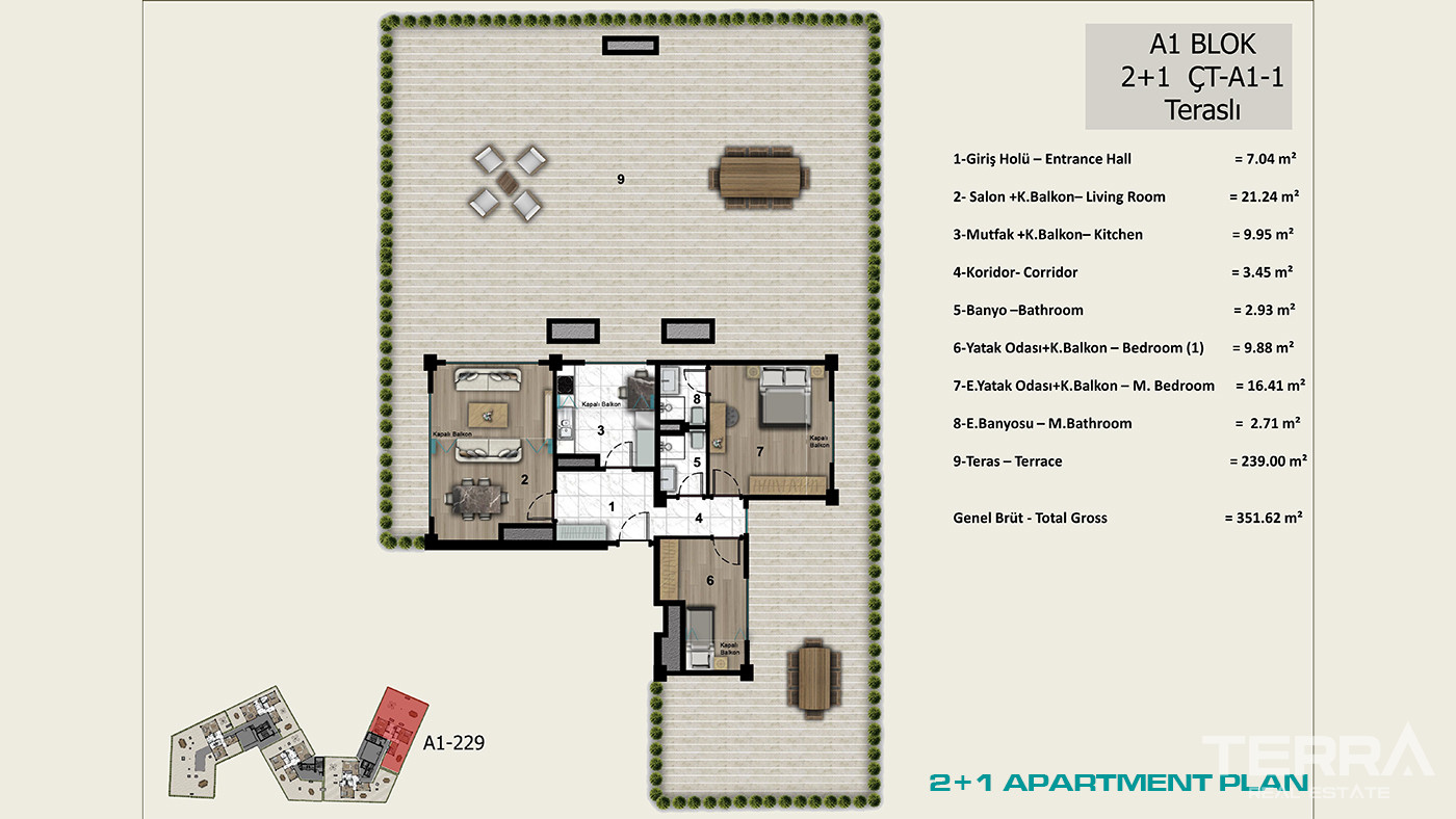 İstanbul Apartments for Sale Close to Universities and Shopping Malls - 102977