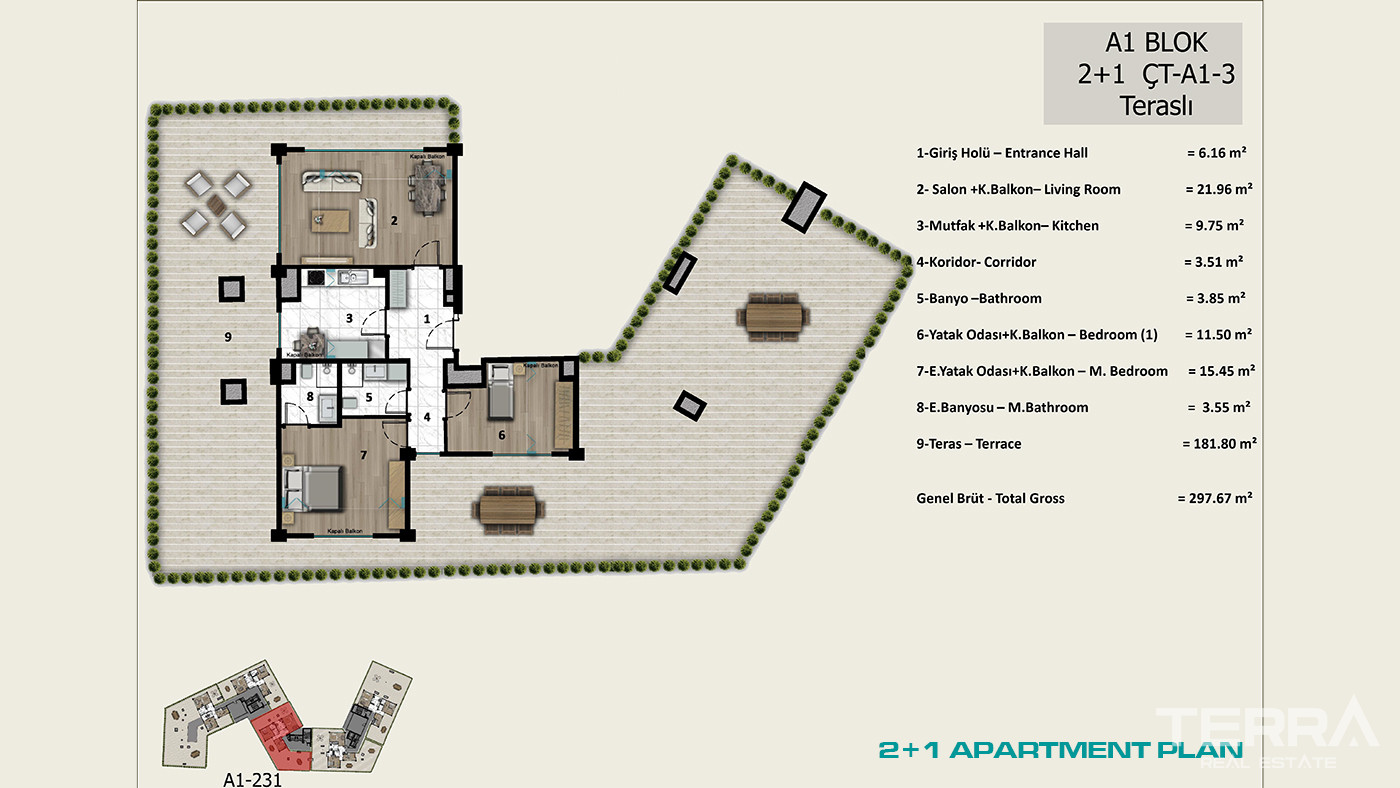İstanbul Apartments for Sale Close to Universities and Shopping Malls - 102980