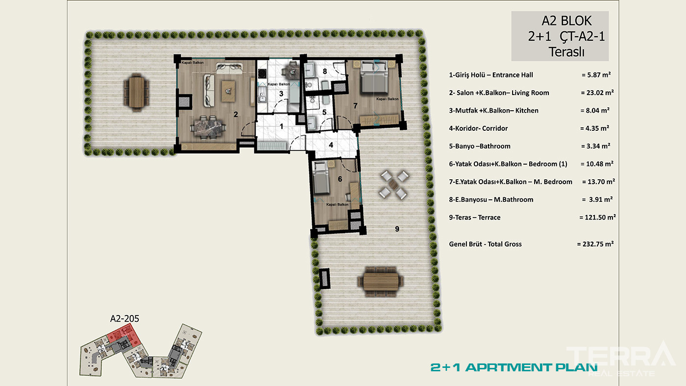 İstanbul Apartments for Sale Close to Universities and Shopping Malls - 102995
