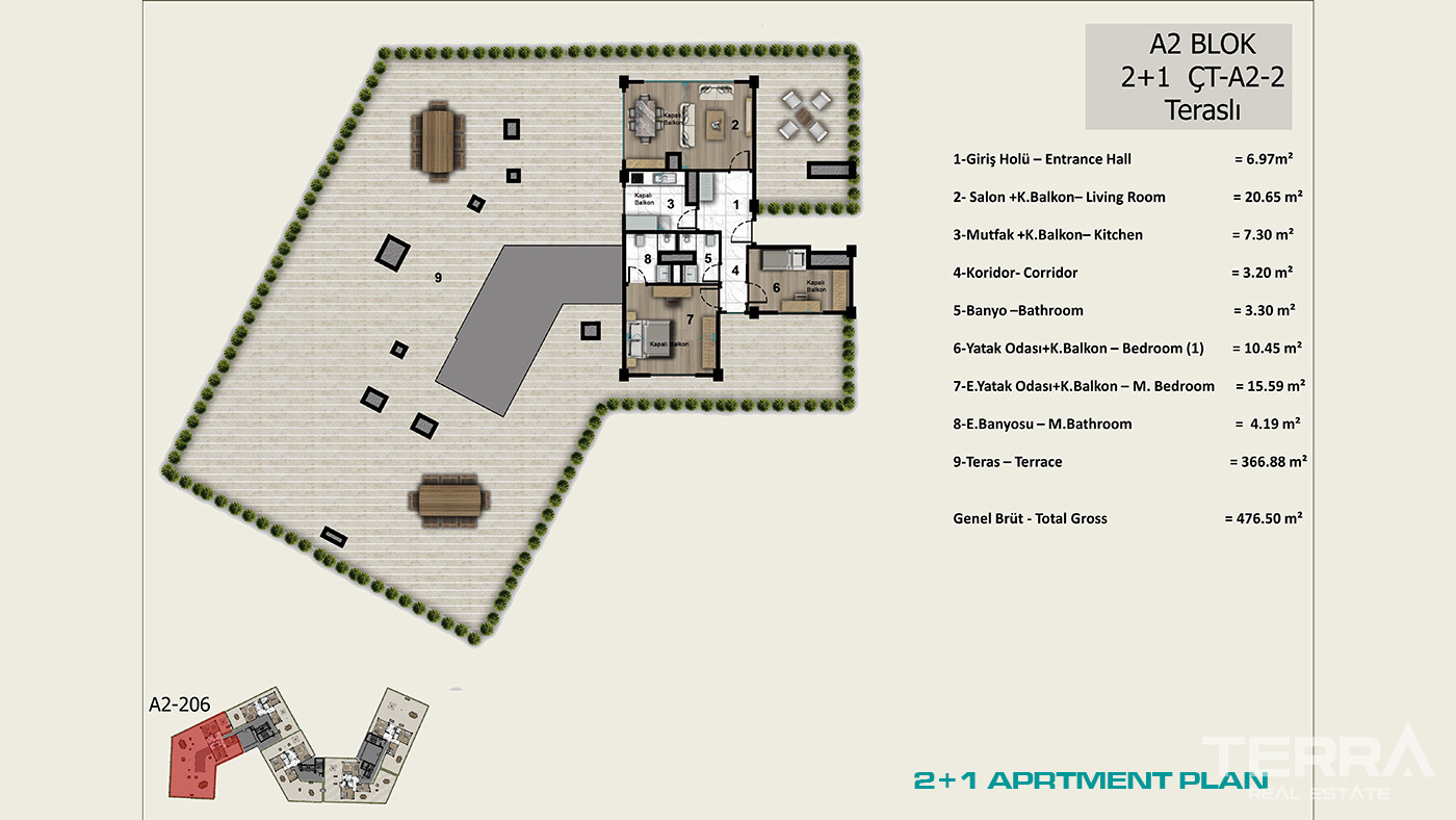 İstanbul Apartments for Sale Close to Universities and Shopping Malls - 102999