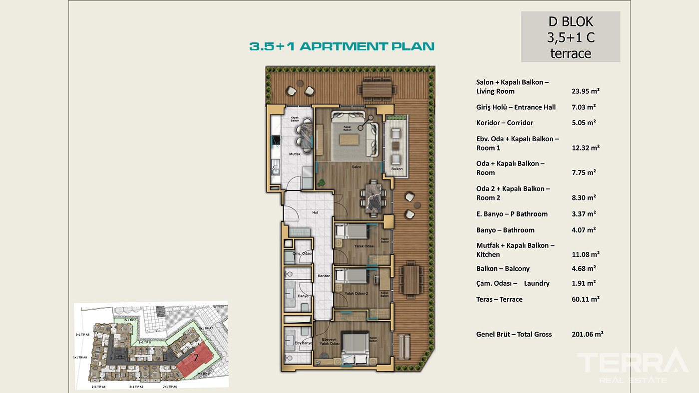 İstanbul Apartments for Sale Close to Universities and Shopping Malls - 103034