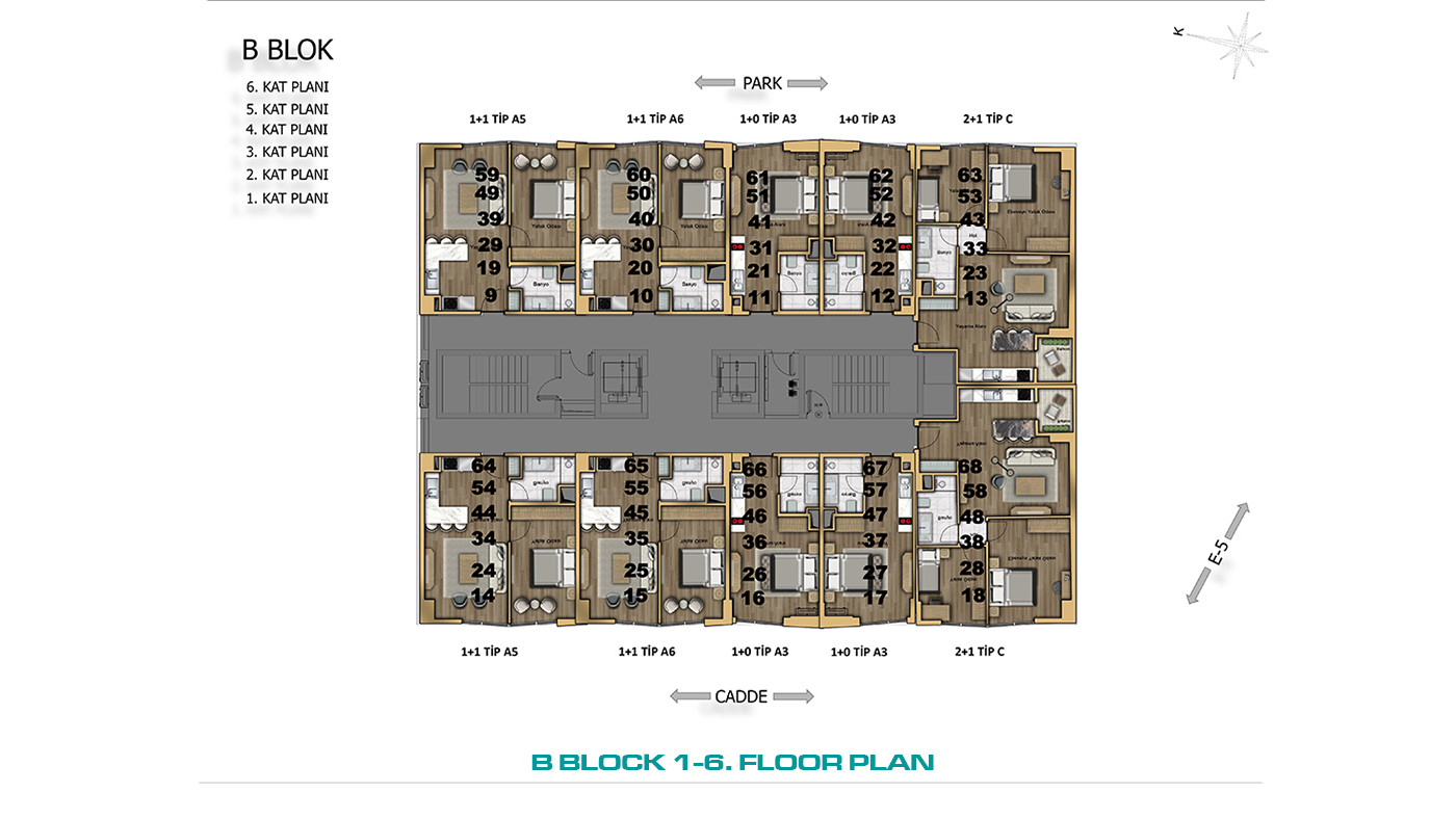 İstanbul Apartments for Sale Close to Universities and Shopping Malls - 103049