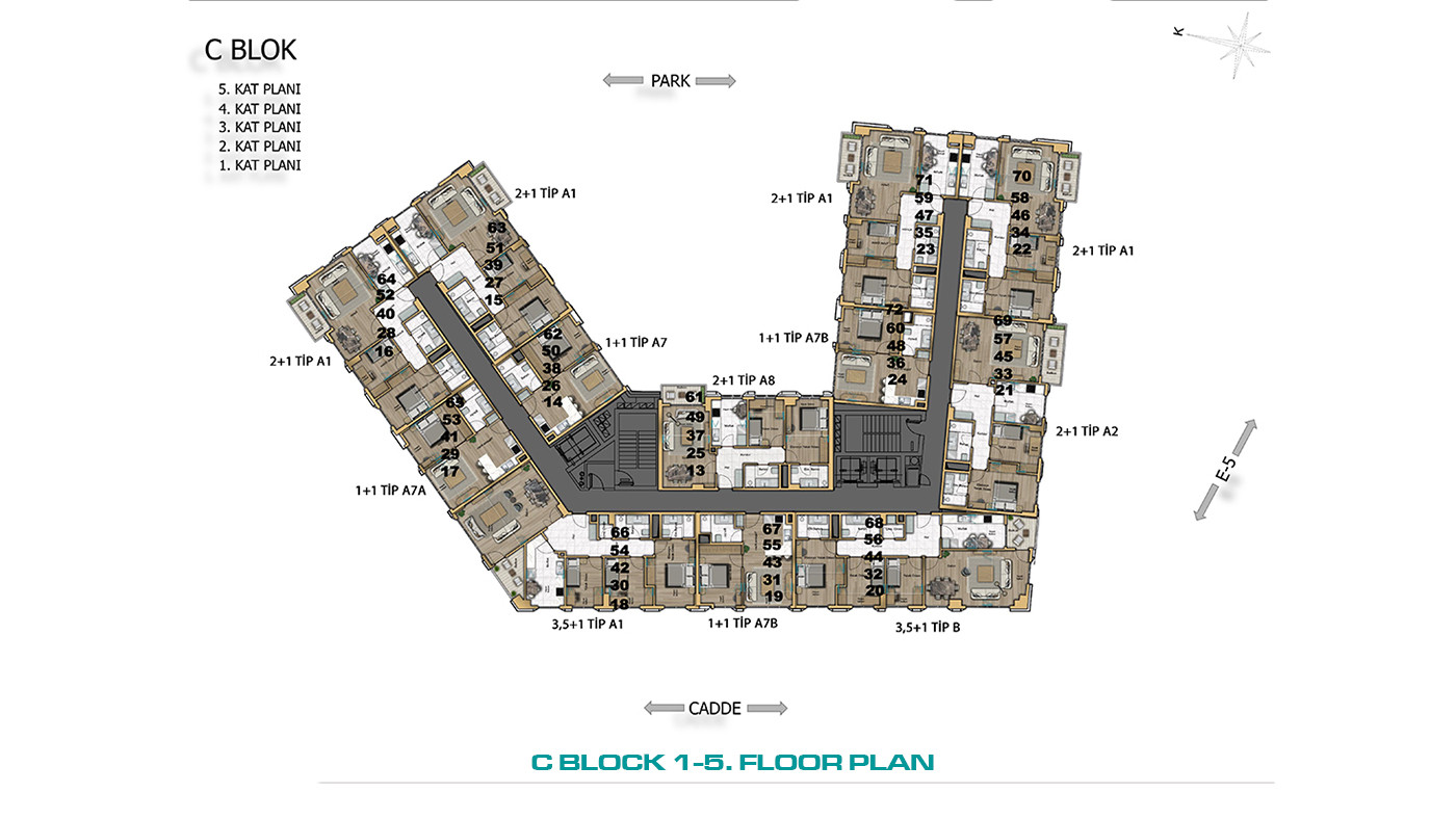 İstanbul Apartments for Sale Close to Universities and Shopping Malls - 103052