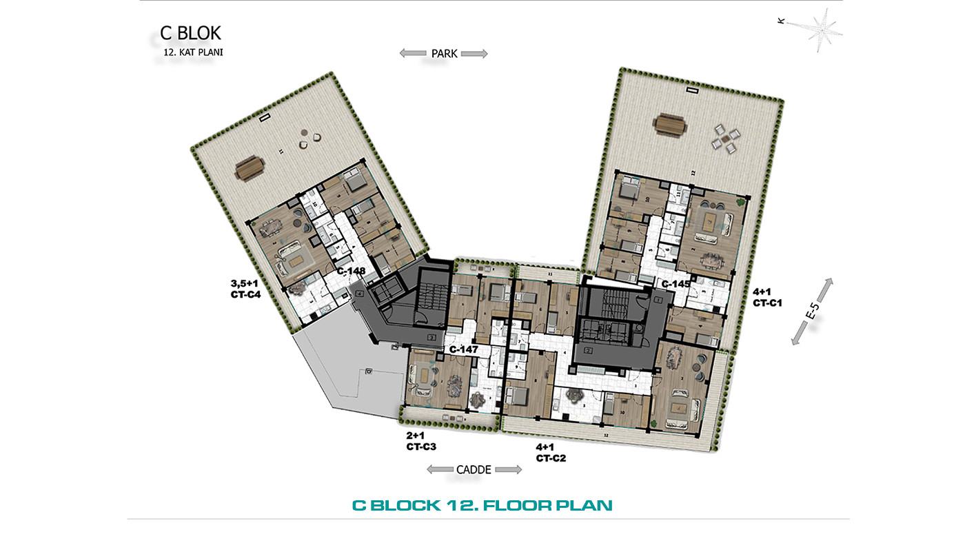 İstanbul Apartments for Sale Close to Universities and Shopping Malls - 103054