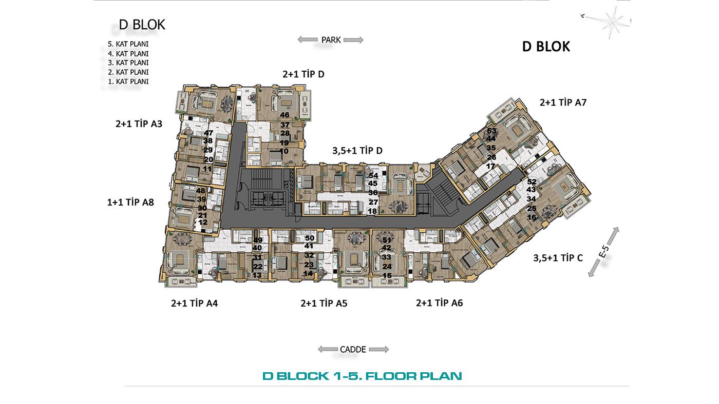 İstanbul Apartments for Sale Close to Universities and Shopping Malls - 103056