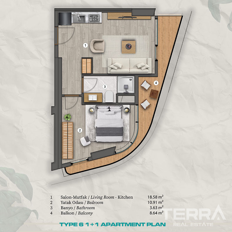 Luxury Apartments in One of İstanbul's Most Exclusive Locations - 103083