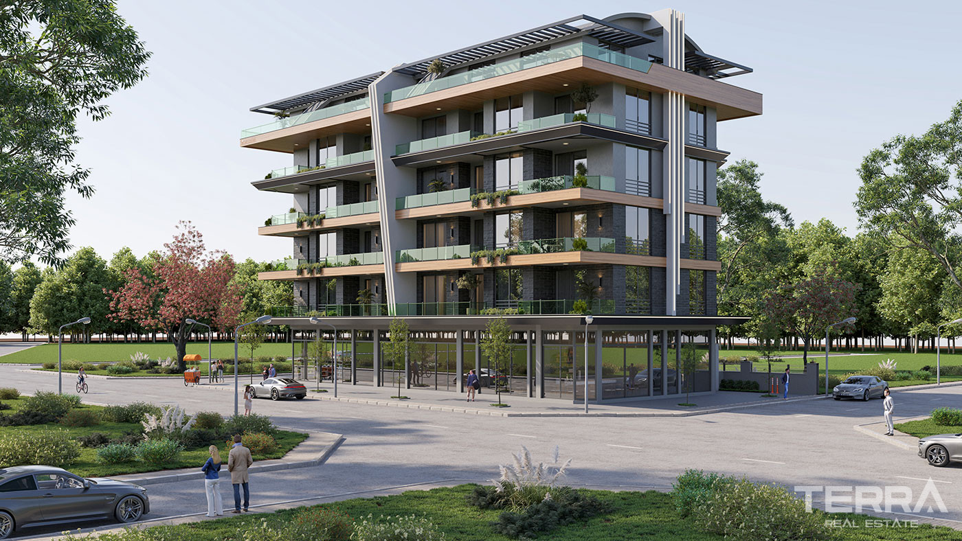 Eleganckie apartamenty w Oba, Alanya: blisko plaży i centrum - 103192