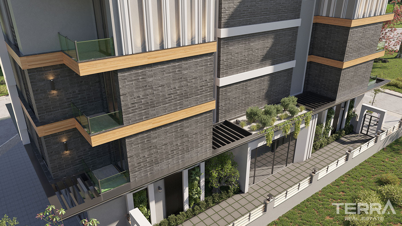 Eleganckie apartamenty w Oba, Alanya: blisko plaży i centrum - 103193