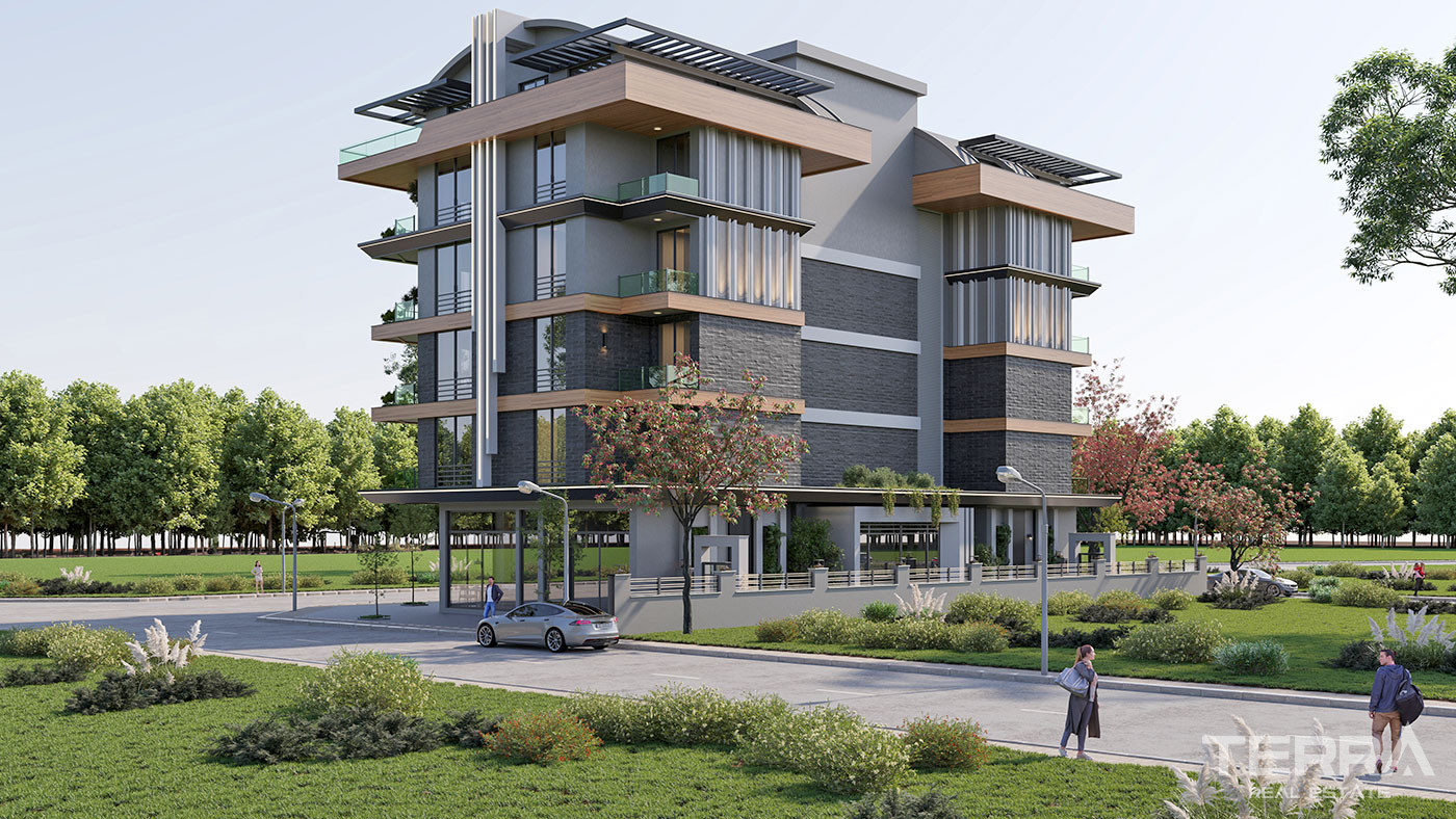 Eleganckie apartamenty w Oba, Alanya: blisko plaży i centrum - 103196
