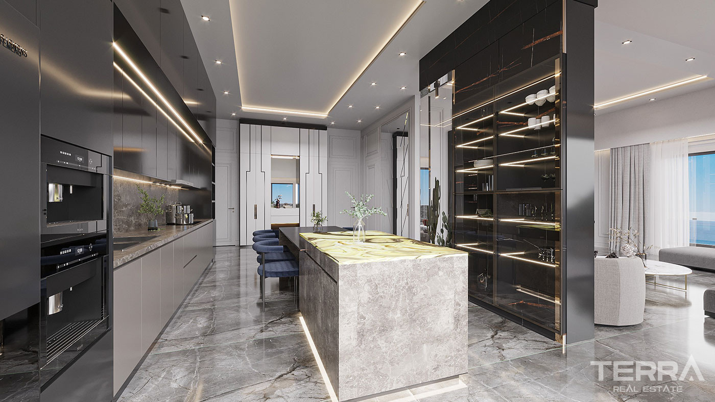 Eleganckie apartamenty w Oba, Alanya: blisko plaży i centrum - 103209