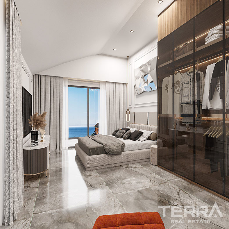 Eleganckie apartamenty w Oba, Alanya: blisko plaży i centrum - 103219