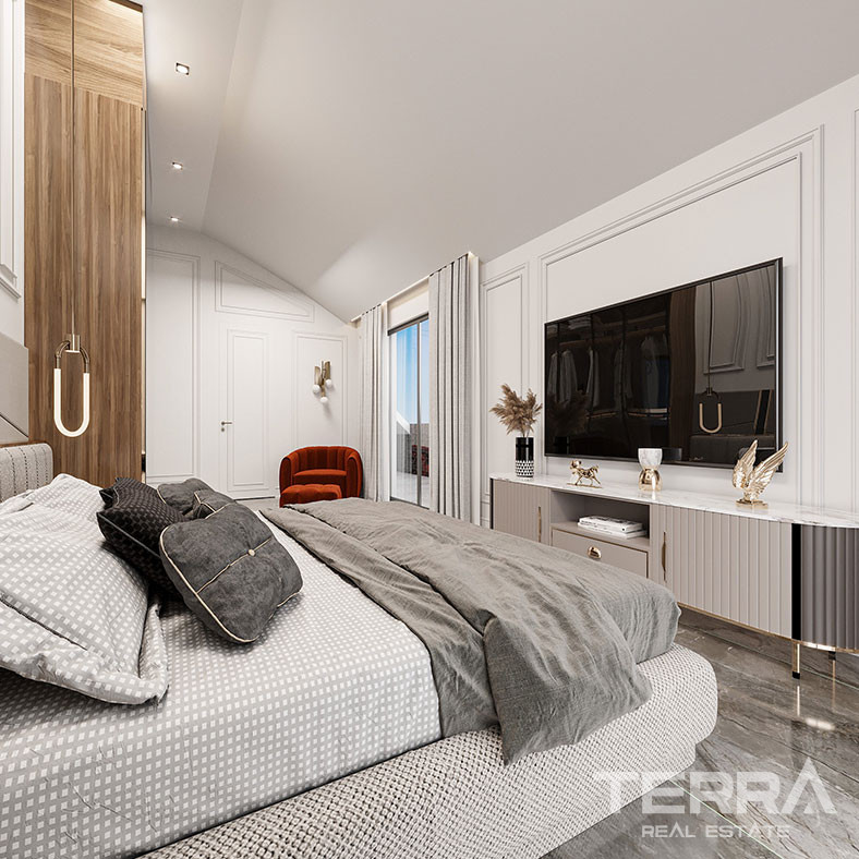 Eleganckie apartamenty w Oba, Alanya: blisko plaży i centrum - 103220