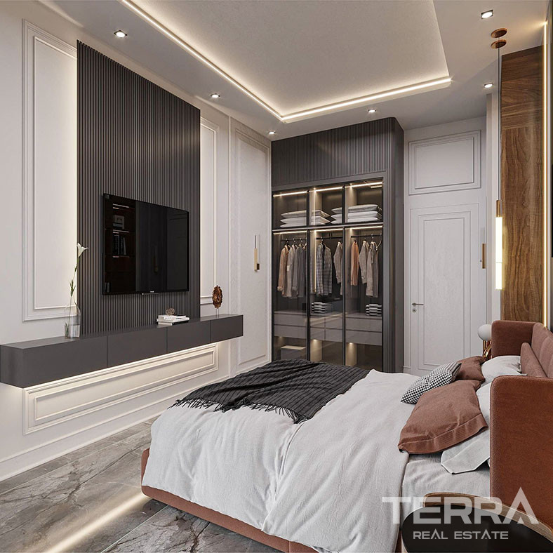 Eleganckie apartamenty w Oba, Alanya: blisko plaży i centrum - 103225